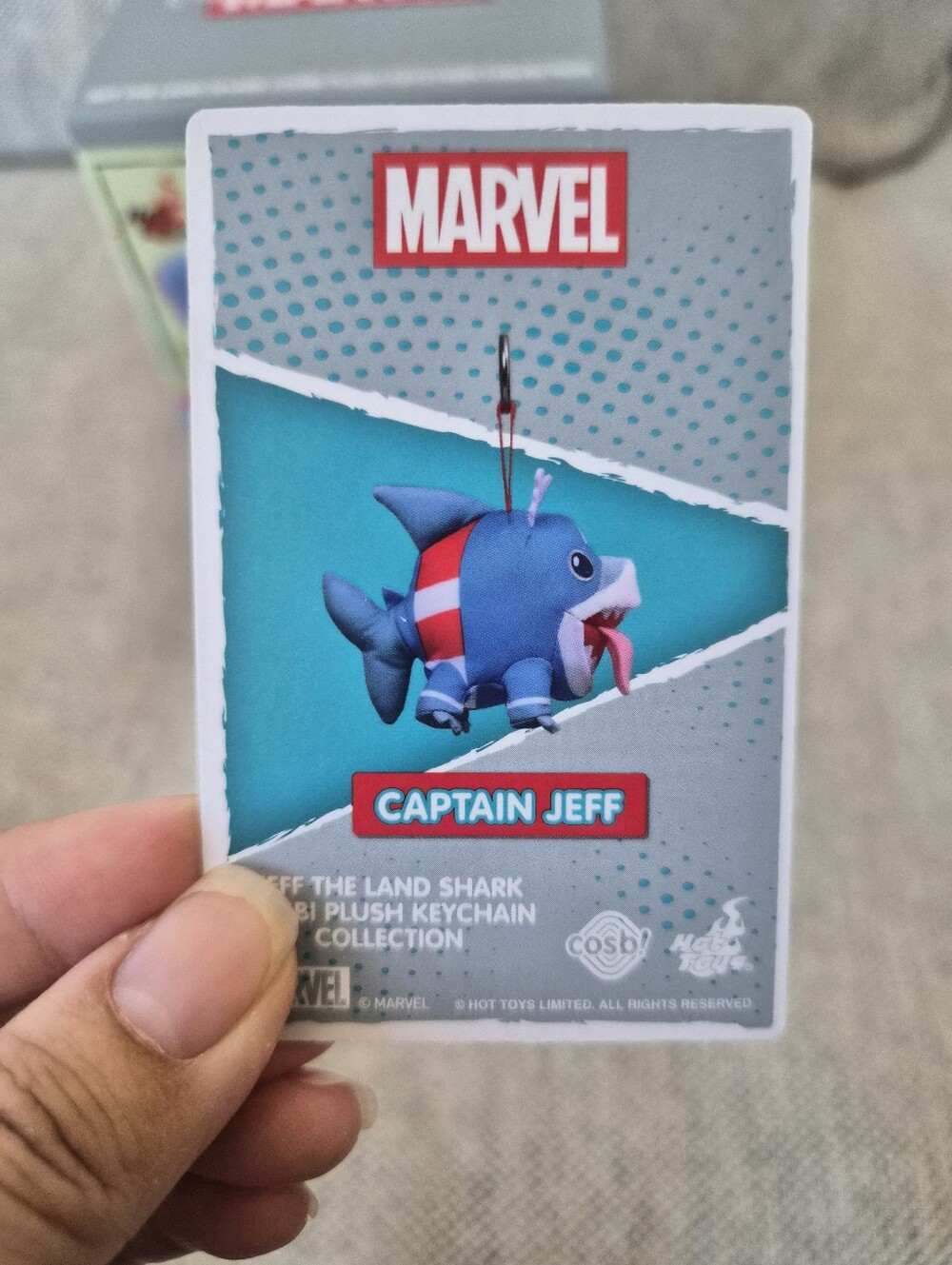 Captain Jeff | Cosbi Marvel Jeff the Land Shark Plush Blind Box Confirmed - Picture 5 of 10
